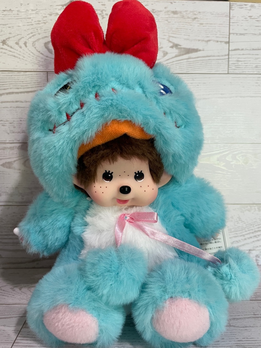 NWT - AUTHENTIC - Monchhichi in Scrump Costume
